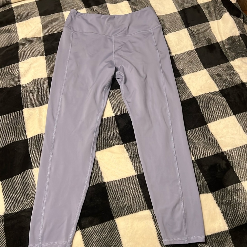 Women's High-Waist Lavender Active Leggings